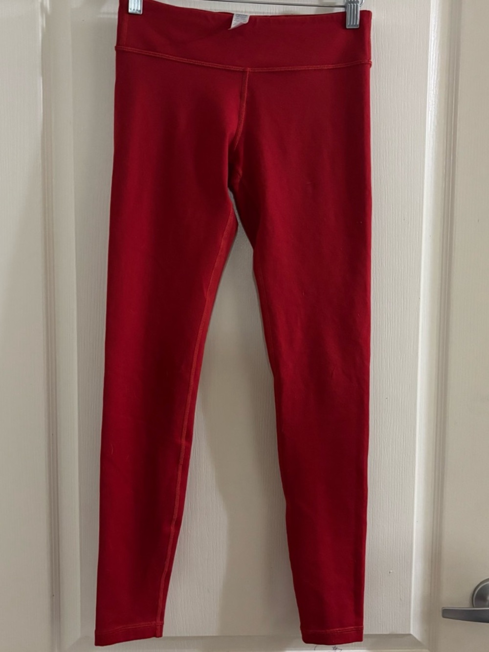 Ivivva Girls Deep Red Stretch Active Leggings